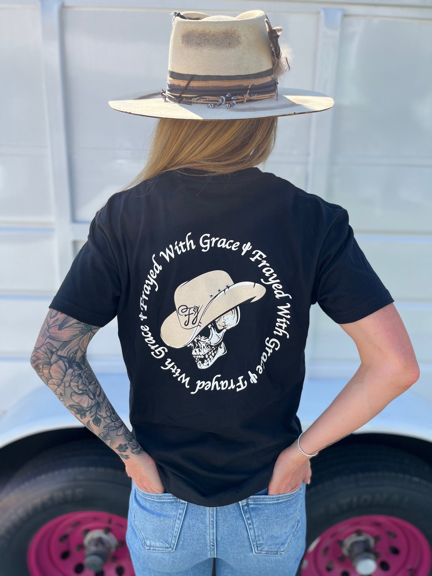 The original black tee