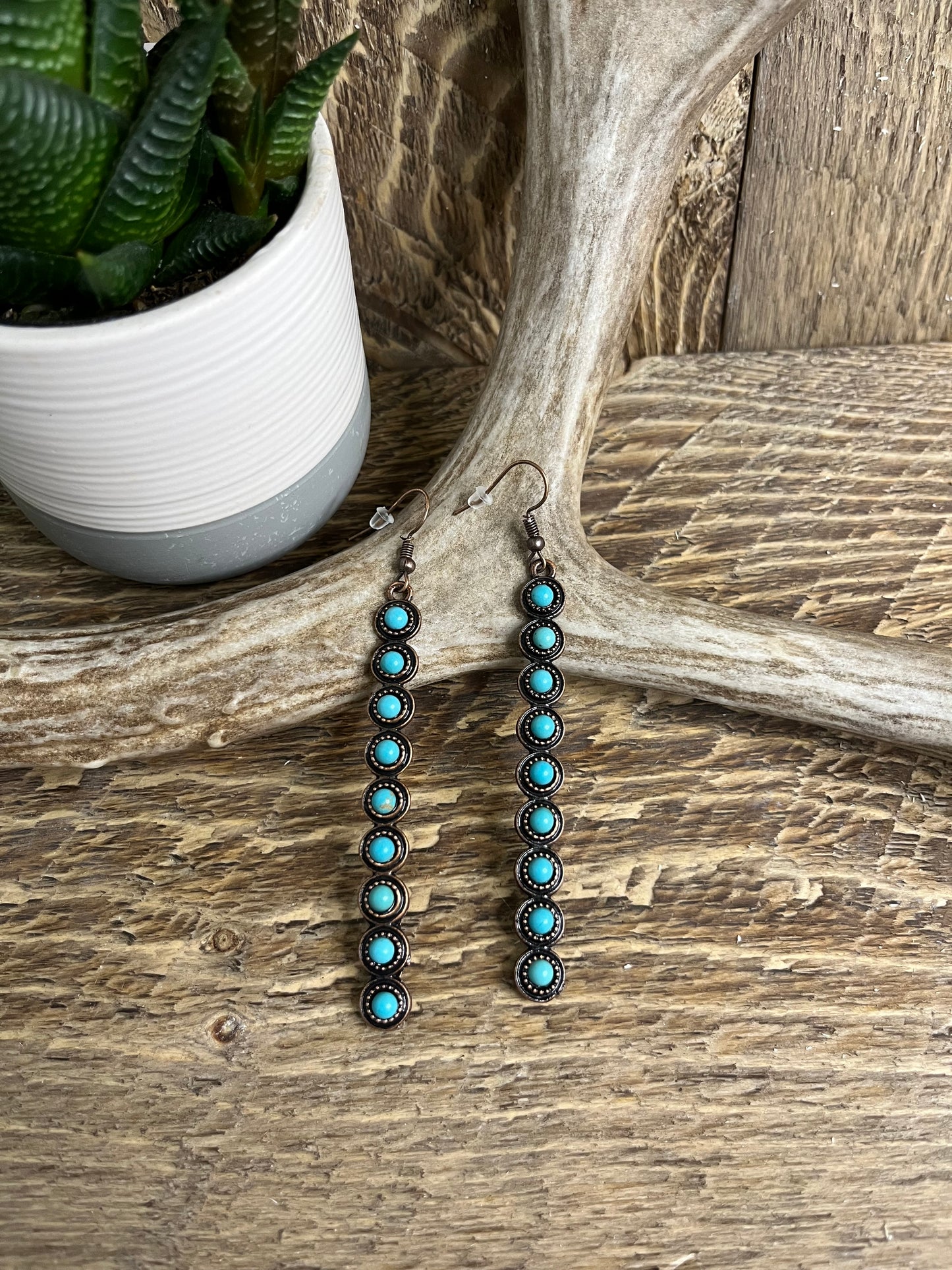 Turquoise Beaded Dangle