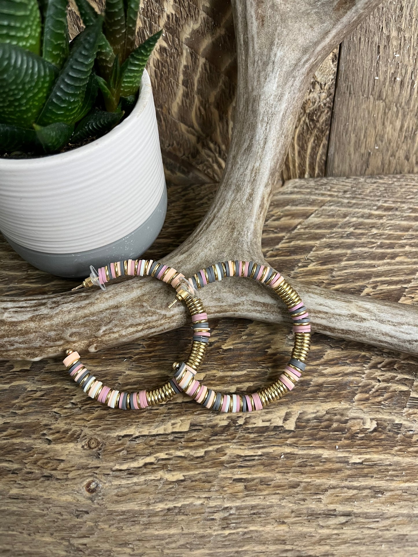 Multicolor Hoop Earrings